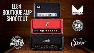 EL84 Boutique Amp Shootout: Dr. Z Maz 18, Suhr Badger & Morgan AC20