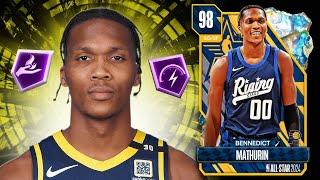 GALAXY OPAL RISING STARS MVP BENNEDICT MATHURIN GAMEPLAY!! A GREAT SG OPTION IN NBA 2K24 MyTEAM!!