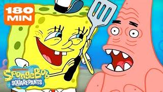 180 MINUTES of SpongeBob's EVEN FUNNIER Moments!  | SpongeBob