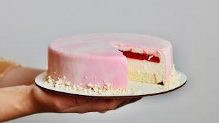 Raspberry mousse cake recipe | ASMR