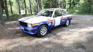 Opel Ascona 2.0E Rally Group A FIA historic rally car