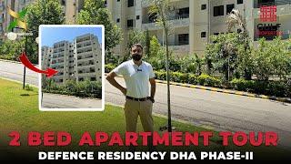 2 Bed Apartment Tour Defence Residency DHA Phase 2 Islamabad | Block 14