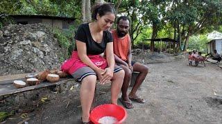 My Sister Learns How To Make Cassava Scones The Village Way