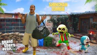 GTA 5: Franklin Saves Shinchan | Who Has Turned Into A Zombie In Gta5...! ( Gta5 mods )