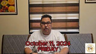 Usapang BK with Boss JC: October 11, 2024