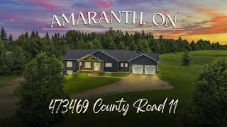 Welcome To Amaranth | 473469 County Rd 11 | *SOLD*