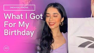 WHAT I GOT FOR MY BIRTHDAY 2021| Reebok, Bvlgari & More | Anurika Das |