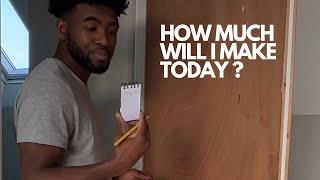 DAY IN THE LIFE  OF A SELF EMPLOYED CARPENTER ( do the small jobs matter?)