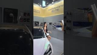 师人订制汽车座椅套展销会现场#car #automotive#Seat cover factory