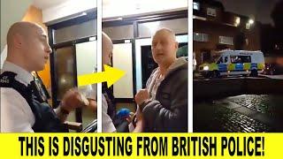 DISGUSTING As Footage Shows UK Police Arresting Man For Saying ‘I Don’t Want Palestine Flags In UK’