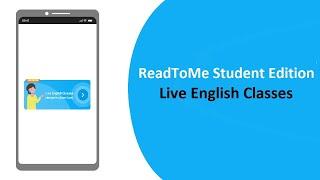 Introduction to Live English Classes on ReadToMe Student Edition | ReadToMe® | English