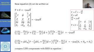 Lecture 04: Wave Equations for Step Index Fiber