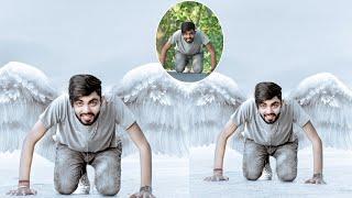 Realistic Wings - Photo Editing Tutorial || Dm editor