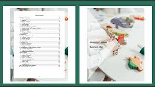 Montessori School Business Plan Template [2024]