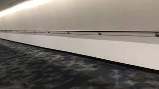Walking on the D-Terminal walkway at Bush IAH‍️ ️