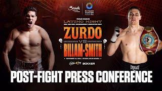 Zurdo Ramirez v Chris Billam-Smith Post Fight Press Conference | Latino Night x Riyadh Season