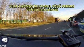 ,Autospeciala Armatei M-a Șicanat în Trafic!,, Șoferul a rămas fără permis