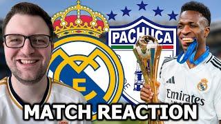 CHAMPIONS!REAL MADRID VS PACHUCA -  FIFA INTERCONTINENTAL CUP FINAL MATCH REACTION