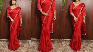 Saree draping | Party wear saree | How to wear saree