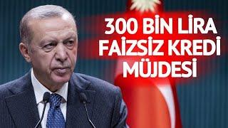 Devlet Faizsiz ve 12 Ay Geri Ödemesiz 300 bin TL Kredi Verecek