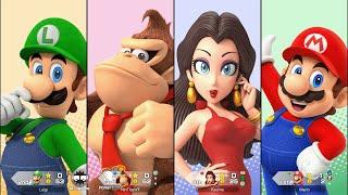 Super Mario Party Jamboree - Donkey Kong vs Mario vs Luigi vs Pauline - Goomba Lagoon