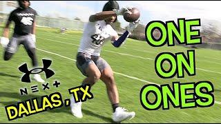  1v1s  WR v DB, RB v LB | Under Armour Camp Series | Dallas, TEXAS | #UTR Top Plays 2024