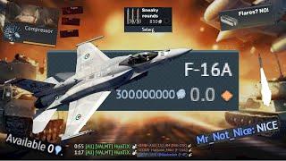 My STOCK F-16A grind experience! | Absolute madness! ️ (Part 2)