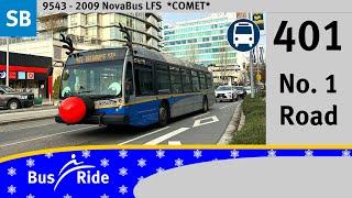 TransLink CMBC 2009 NovaBus LFS - 9543 *COMET* | 401 One Road