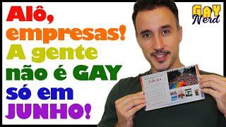 Comemore seu ORGULHO LGBT... mas cuidado com o PINKWASHING│ CANAL GAY NERD