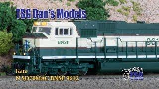 N Scale DCC KATO SD70MAC Dan's Models