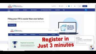 Steps to Register Partnership Firm in New Income Tax Portal 2021