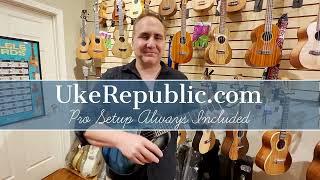 Flight A10 QM Tenor Ukulele Demo by UKE Republic