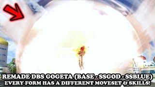 *NEW* DBS Gogeta Drops NUKES with his Eyes!  [BASE-SSGOD-SSBLUE w/ 3 Moveset & Skills]! DB XV2 Mods