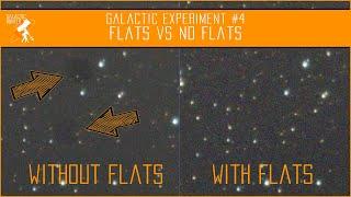 Flats vs No Flats Comparison for Astrophotography