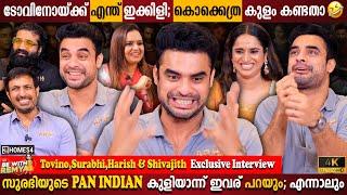 Tovino | Surabhi & Harish Exclusive Interview | Fire Broke Out On The Movie Set? | Milestone Makers