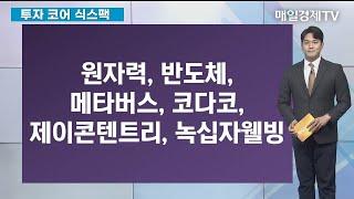 원자력, 반도체, 메타버스, 코다코, 제이콘텐트리, 녹십자웰빙 / 투자코어 식스팩 / 매일경제TV