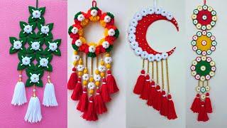 4 Best Woolen Wall Hanging Craft Ideas | Easy Woolen Wall Hanging Design for Home Decoration