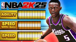 Best Build Attributes on NBA 2K25 Speed with Ball, Agility, & Speed