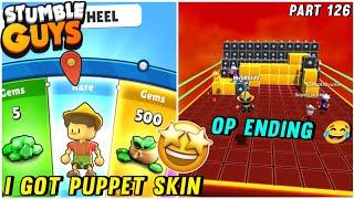Stumble Guys Part 126 Gameplay|I Got Puppet Skin|Mr SASI|