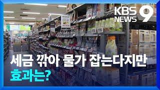 ‘세제 혜택’으로 물가 잡기 총력 나선다는데 / KBS  2022.06.20.