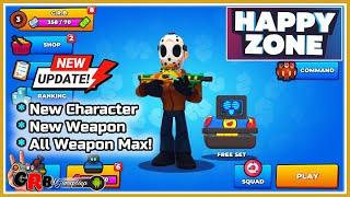 HAPPY ZONE - Battle Royale (New Update 03/ 2023) Gameplay Android / APK