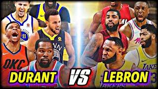 The All-LEBRON vs All-DURANT team... who wins THIS Championship?