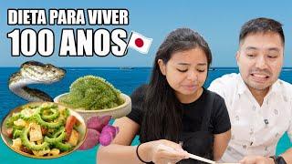 Provando comidas de OKINAWA - JAPÃO