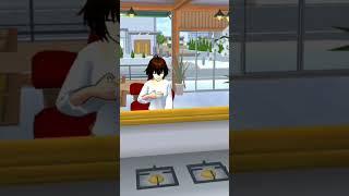 Minimalist House above a Cafe #cat #cute #sakuraschoolsimulator #sakuraupdate #livestreams #tv #saku