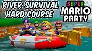 ABM: SUPER MARIO PARTY !! RIVER SURVIVAL !! *HARD COURSE* HD