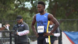 Akeem Blake DEFEAT Christian Coleman In MEN’S 100m || 2023 NYC GRAND PRIX