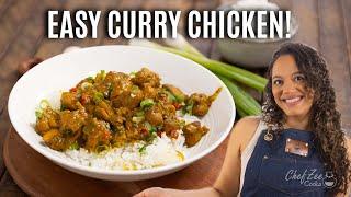 Easy Curry Chicken Recipe with Chicken Thighs | Chef Zee Cooks