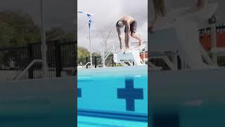 Fast Swimming Start #swimming #swimcoach #swim #swimmingpool #pool