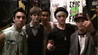 IM5Band makes promo for Diversity News TV Scream Famous Clothing