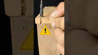 Tips Proper way to screw thin wood. #diy